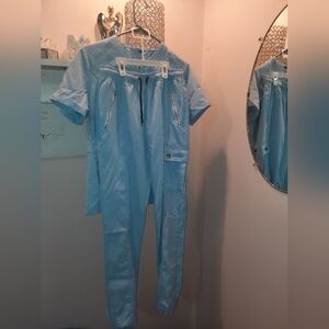 Angel Wear Light Blue Women's Scrub Set Preloved Ready To Relove🩵
